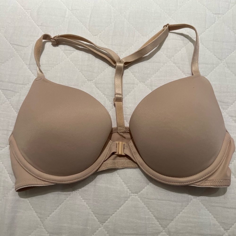 Pink wear everywhere push up bra, razor back